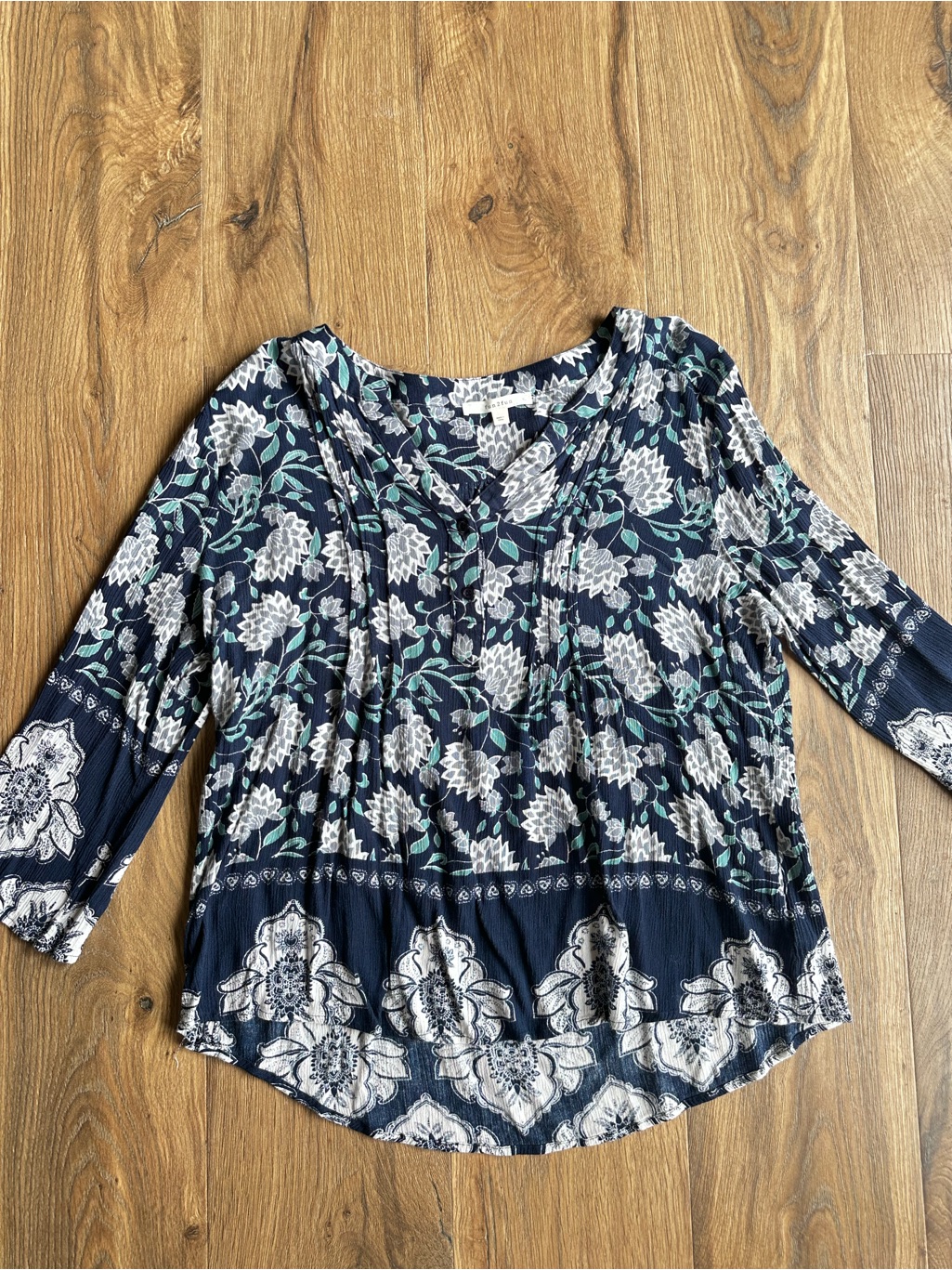 Fun 2 Fun Floral Blouse